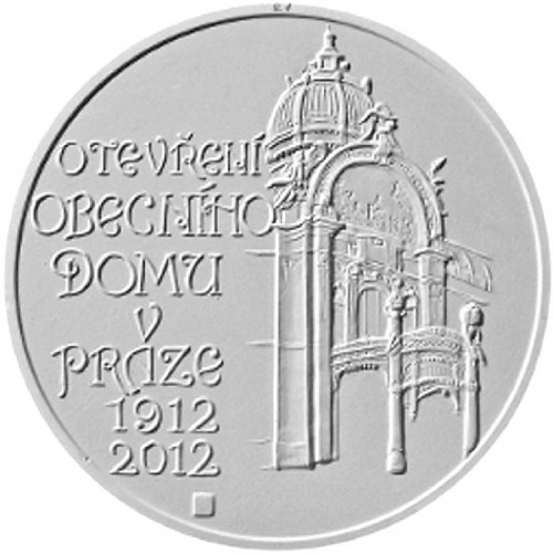 Stříbrná pamětní mince 200 Kč Obecní dům